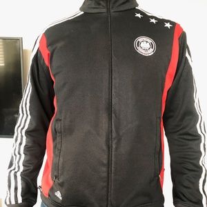 NWOT Adidas Football Track Jacket